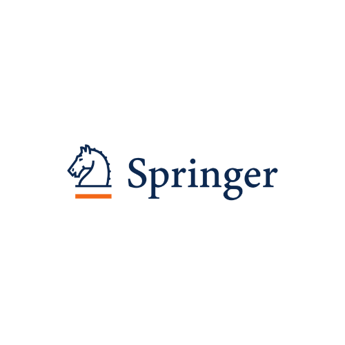 logo wydawcy springer z ikoną głowy konia
